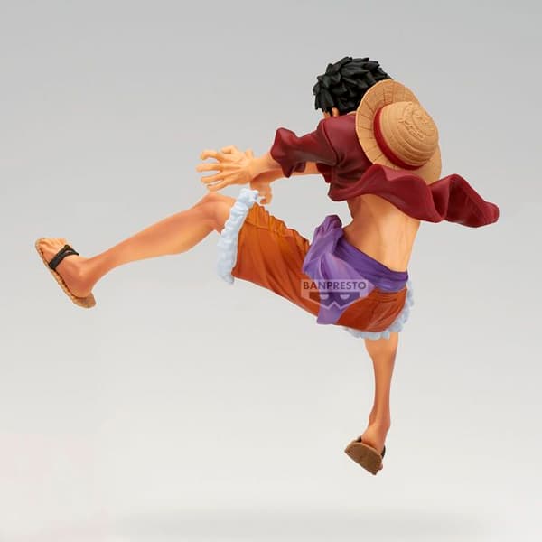 Figur Maximatic | One Piece | Monkey D.luffy I.ii (ver.b) Röd