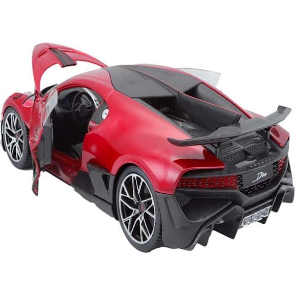 Monterade modeller - Bugatti Divo Red 1/18 Burago Röd
