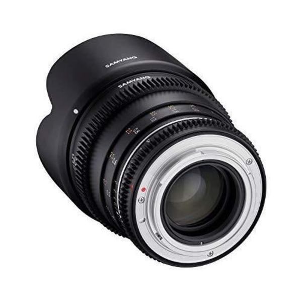 SAMYANG MF 50 mm T1.5 VDSLR MK2 Sony E T1.5 Normalobjektiv för Sony E, 50 mm fast brännvidd, Följ Focus Gear Crown