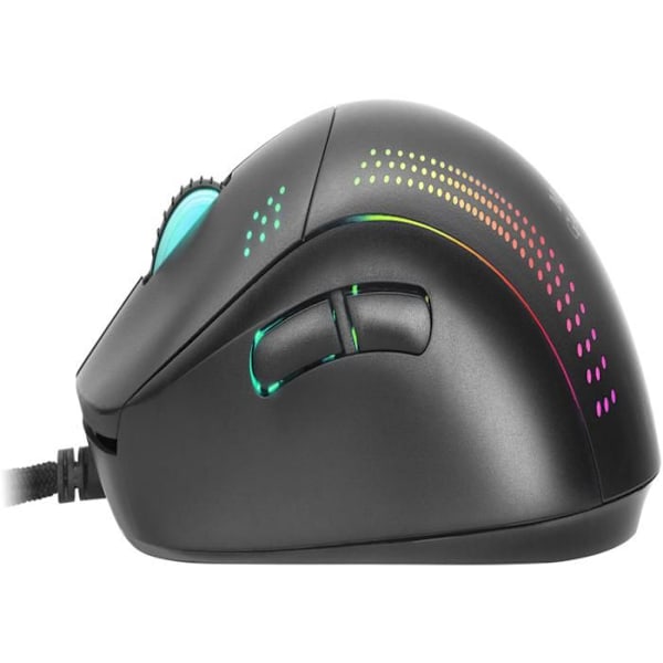 Mars Gaming MMPRO Svart - Ultralätt Ambidextrous Mus - RGB Chroma - 32K DPI Optisk Svart