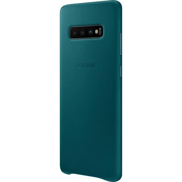 Samsung Läderfodral S10+ Grön Grön