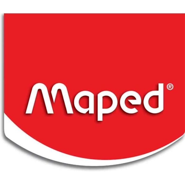 Whiteboard-penna - MAPED - Marker Peps - Paket med 12 - Färger Svart, Blå, Grön, Röd - Kulspets Svart, blå, grön, röd
