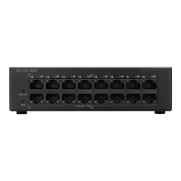 Cisco Small Business SF 110D-16HP - 16-portars switch