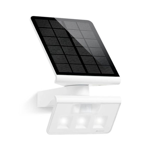 Solstrålkastare med rörelsedetektor - Steinel - XSolar L-S - LED - Vit - 0,5 watt Vit