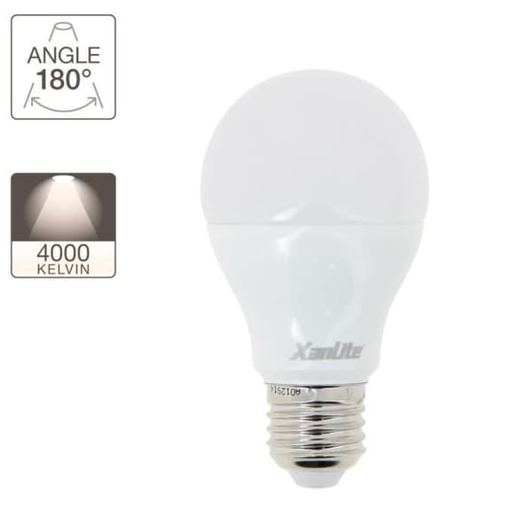 A60 LED-lampa - XANLITE - E27 - 11W - Neutral vit VIT