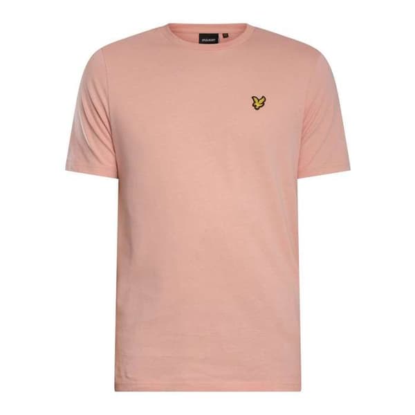T-shirt med logotyp - Lyle & Scott Ros M