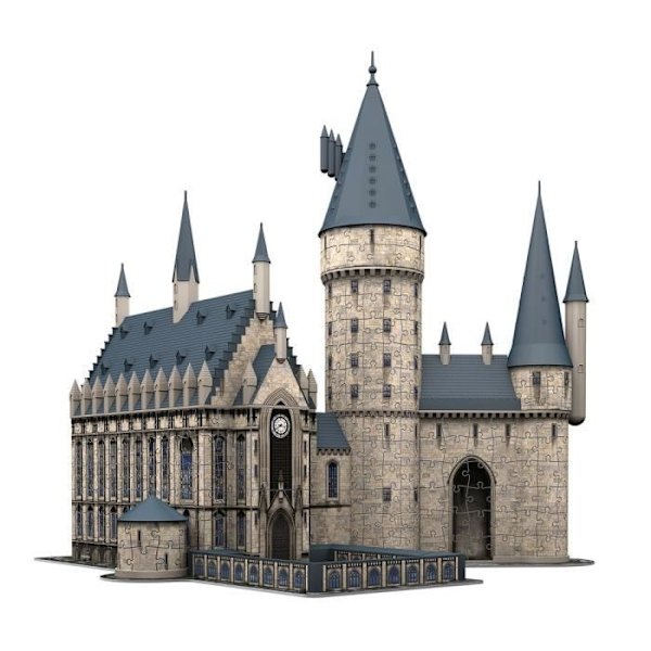 3D-pussel Hogwarts Castle - Ravensburger - 540 bitar - Harry Potter - utan lim Flerfärgad