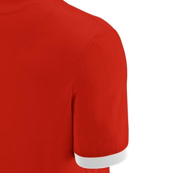 Maillot Macron Halley röd jag