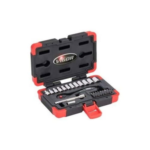 Vigor Multi-Tool - V3734N - 1/4" skiftnyckelset