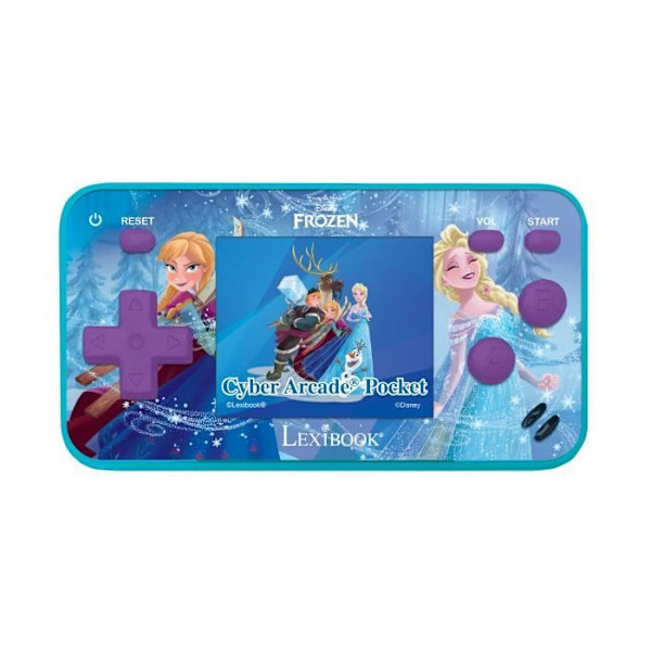 Cyber Arcade® pocket Frozen bärbar konsol – 1,8-tumsskärm 150 spel inklusive 10 Frozen