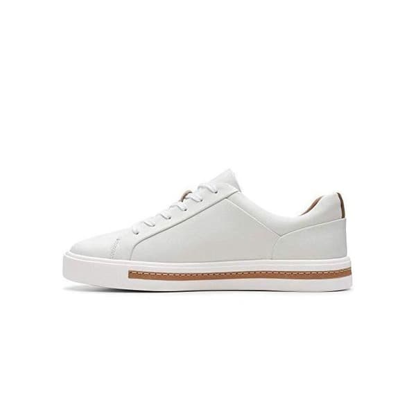 Clarks Un Maui Spets, Dam Derbys, Vit (Vit Läder-), 41,5 EU