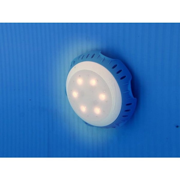 LED-projektor - Gré - VIT FLUX - Utomhuspool - Fungerar i vatten - Lätt installation Vit blå