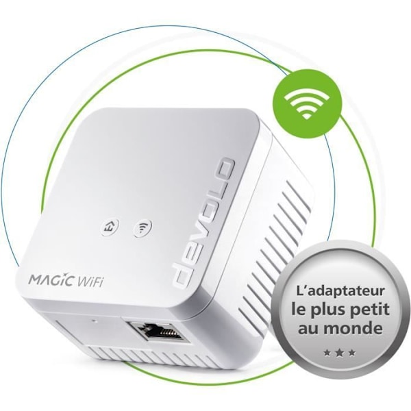 DEVOLO Magic 1 WiFi mini - Förlängning - 1 PLC-adapter - 1200 Mbit/s