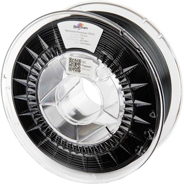 Spectrum Filament 80056 PET-G Premium PETG filament kemikaliebeständig, slagtålig 1,75 mm 1000g