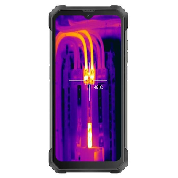 Blackview® BL8800 Pro Rugged Smartphone 5G-telefon med 8GB+128GB värmekamera IP68-IP69K Vattentät 8380mAh-33W 50MP - Svart Svart