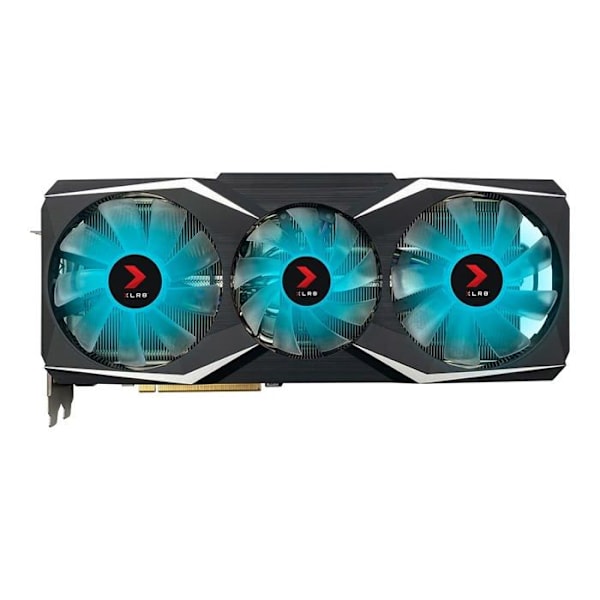 PNY GeForce RTX™ 3090 Ti 24GB GDDR6X XLR8 Gaming Epic-X RGB™ Uprising Triple Fan Overclocked Edition grafikkort, svart