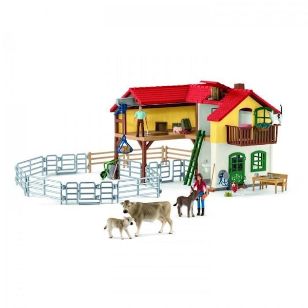 Fence Corral SCHLEICH Farm World 42487 - Figur för barn från 3 år och uppåt