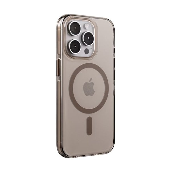Coque iPhone 15 Pro MagSafe (öken) Crong Clear MAG Pro