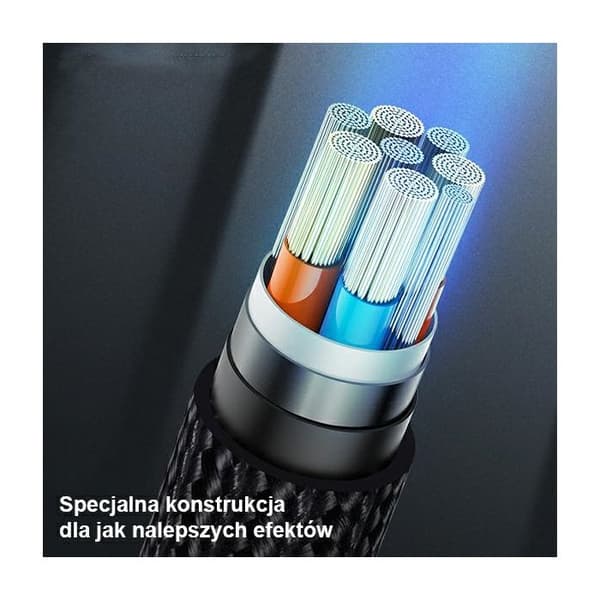 USAMS 1m Micro USB-kabel Snabbladdning Grön