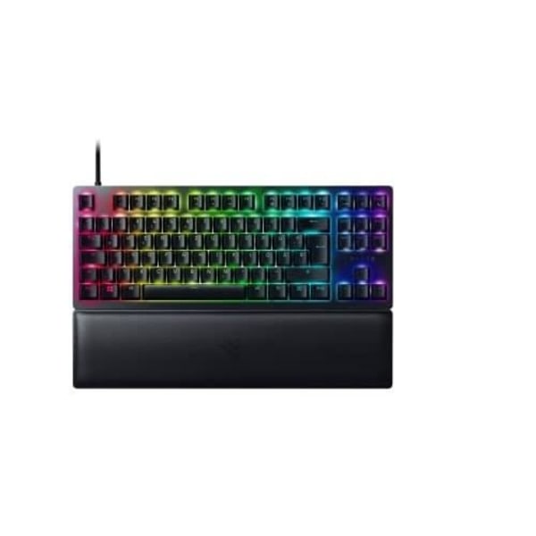 HUNTSMAN V2 TENKEYLESS LILA SWITCH - TYSK RAZER LAYOUT Svart