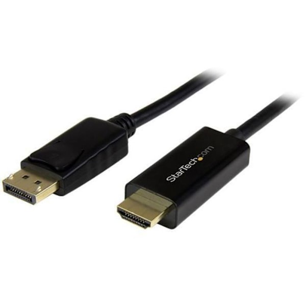 DisplayPort till HDMI-adapterkabel - STARTECH.COM - 5 m - 4K 30 Hz - Svart