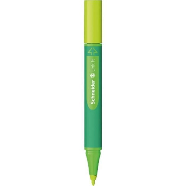Stiftpenna - Link-It - Grön Äpple - 0,4 mm - Locklös - Ergonomisk Äppelgrön