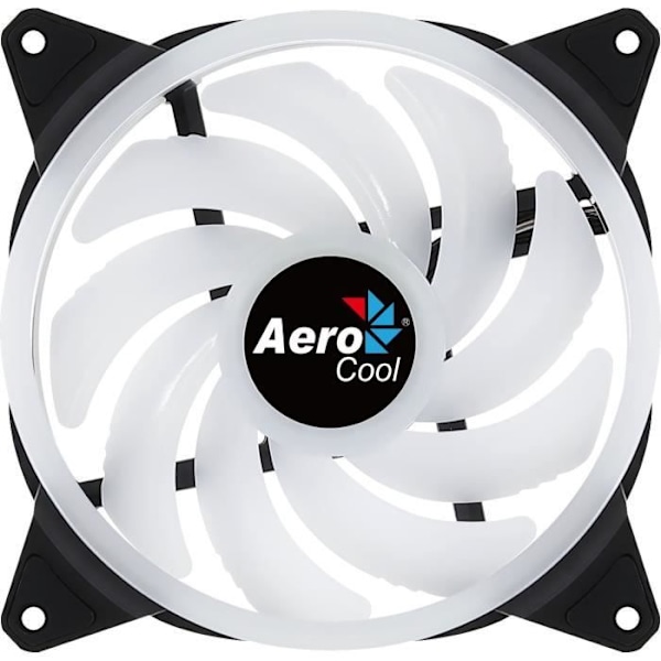 Kylfläkt för datakabinett - AEROCOOL - Duo 14 ARGB - 140mm - 1000 RPM - 23,2 dBA