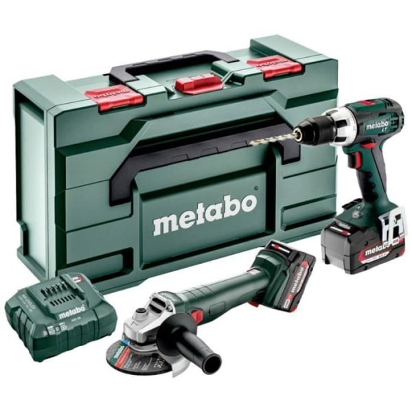 Verktygssats - METABO - Combo Set 2.4.1 685206510 - Metall