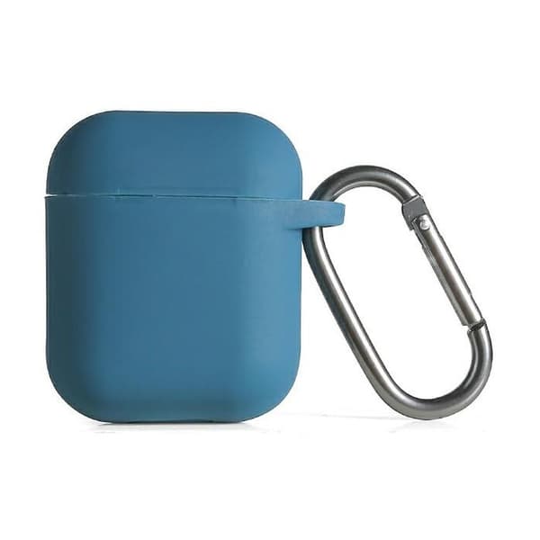 Beline blå silikonfodral för AirPods