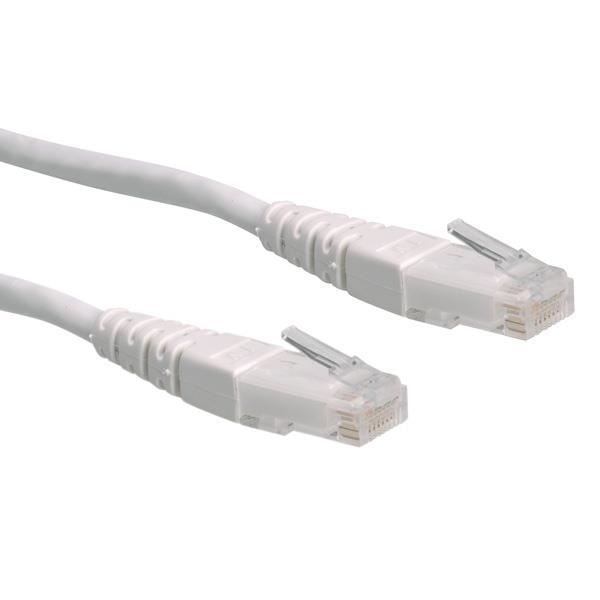 ROLINE CABLE UTP, CAT6, WHITE, 5M 21.15.1566