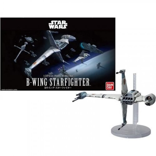 B-Wing Fighter modellsats - Revell - 1/72 - 50 element - Från 12 år - Blandat