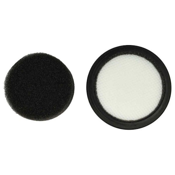 vhbw filterset kompatibelt med Dirt Devil Blade DD767, DD777 Dammsugare - 2x utbytesfilter