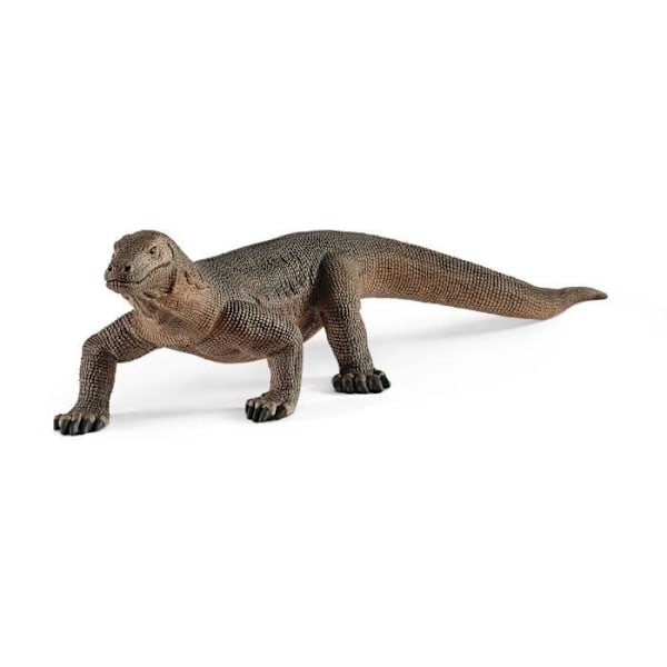 Figurin - SCHLEICH - Komodo Dragon - Wild Life - Beige - 3 år och uppåt Beige