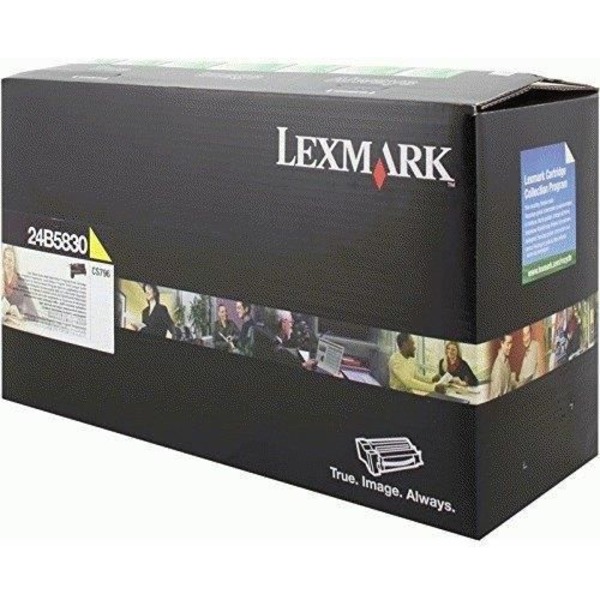 Lexmark 24B5830 Tonerkassett - Gul - Extremt hög kapacitet - För Lexmark CS796de