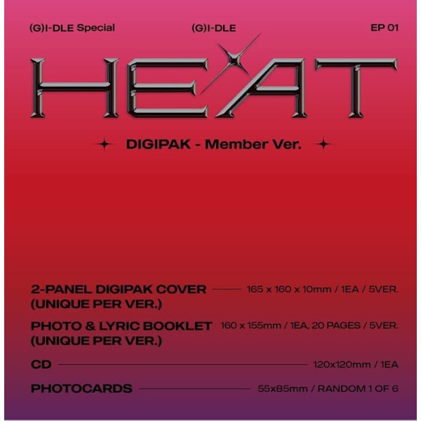 Cd internationell sort Import Heat - Medlemsversion - Specialalbum