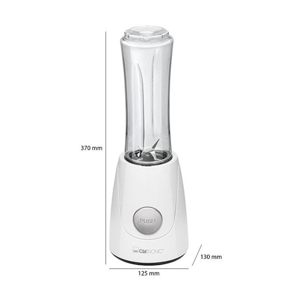 Clatronic SM 3593 universalmixer - Vit - 250W - 0,6L - Mix & Go