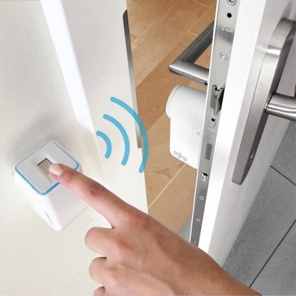 ekey UNO 200003 biometriskt åtkomstsystem - Ytmontering - Vit Vit