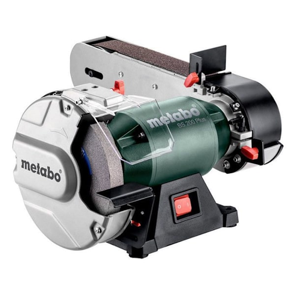 Kombinerad bandslip - METABO - BS 200 Plus - 200 W - Elektrisk - Mångsidig slipning