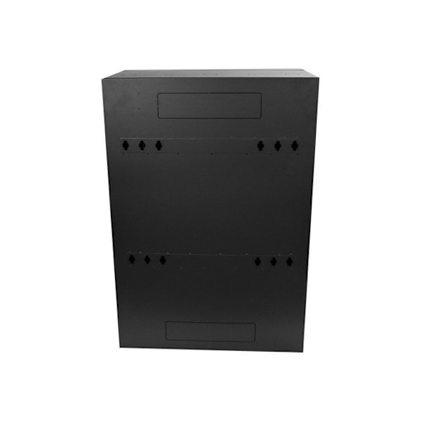 Vertikal serverrack - StarTech.com - 6U - Djup 76 cm - Vikt 90,7 kg - Färg svart