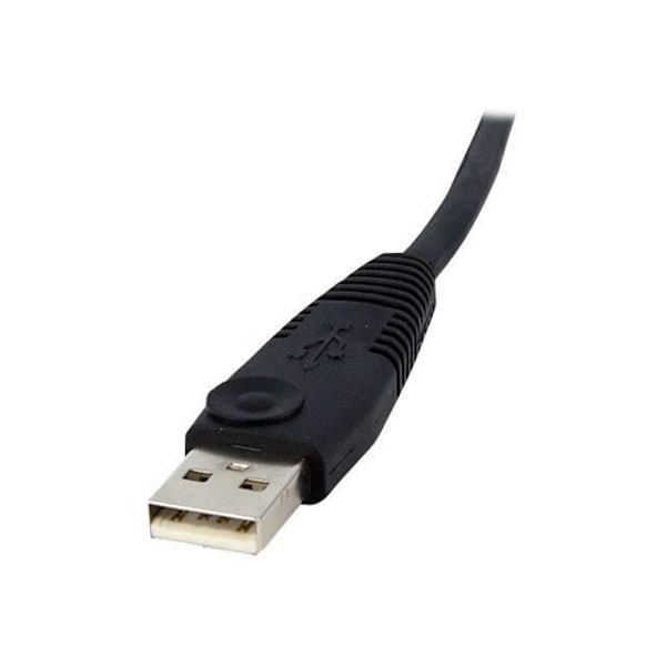 STARTECH 4 in 1 USB 4 in 1 DVI-D Dual Link KVM Switch-kabel med ljud och mikrofon - First End: 1 x DVI-D