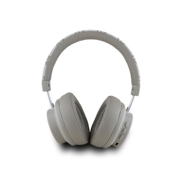 Hörlurar - DKNY - Rutig Mönster - Bluetooth 5.3 - Batteritid 30h - Över-örat Grå