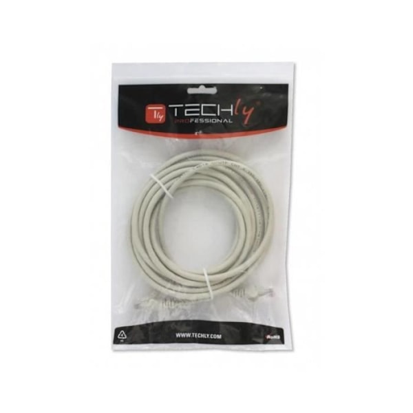 TECHLY - Techly ICOC CCA6U-0025T DE PATCHKABEL NÄTVERK CCA UTP GRÅ CAT.6 0,25M