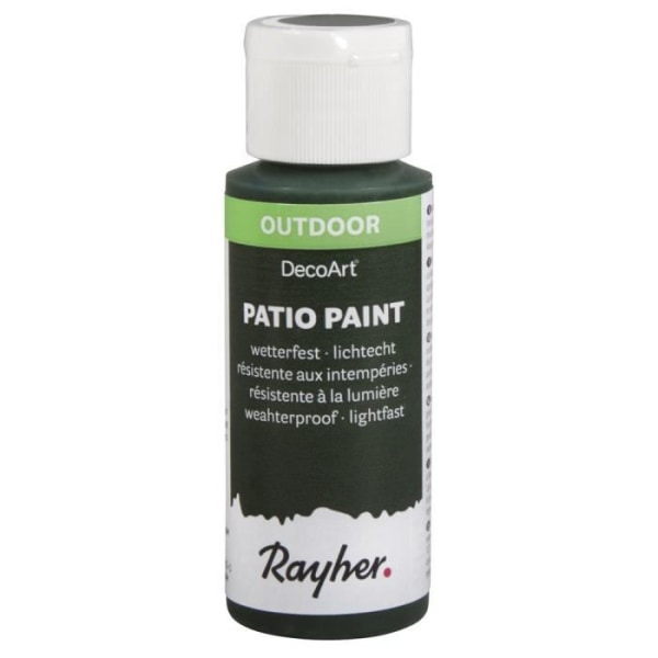 Patio Paint, svartskogsgrön, 59 ml flaska