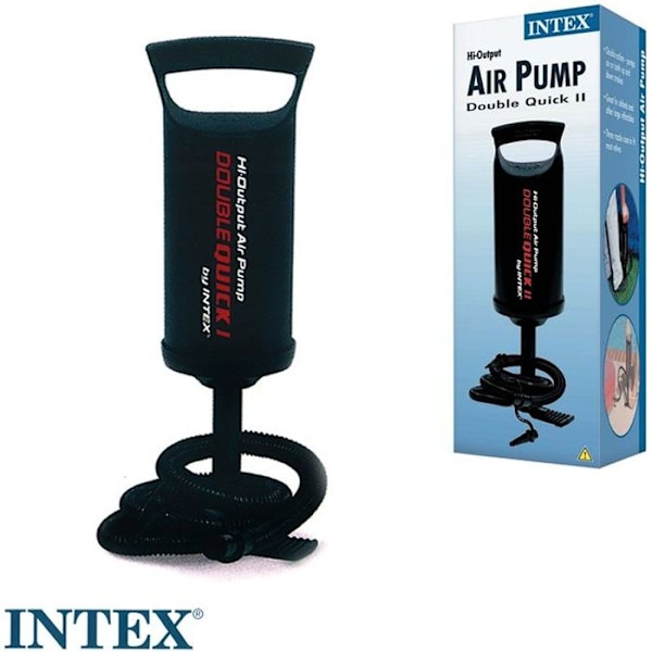 INTEX Handpump för pool Svart