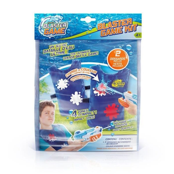 CANAL TOYS - Hydro Blaster Game - Kit 2 haklappar för Water Gun Game
