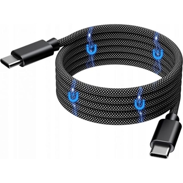 Kabel för industri Choetech - XCC-1052 - Magnetisk USB-C till USB-C-kabel, PD 240 W 1,2 m (svart)