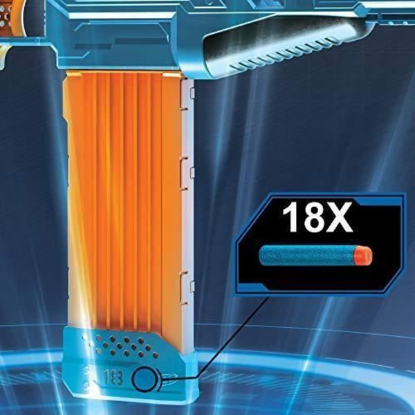 Dartpistol - NERF - Elite 2.0 Turbine CS-18 - 36 pilar - Motoriserade skott Flerfärgad