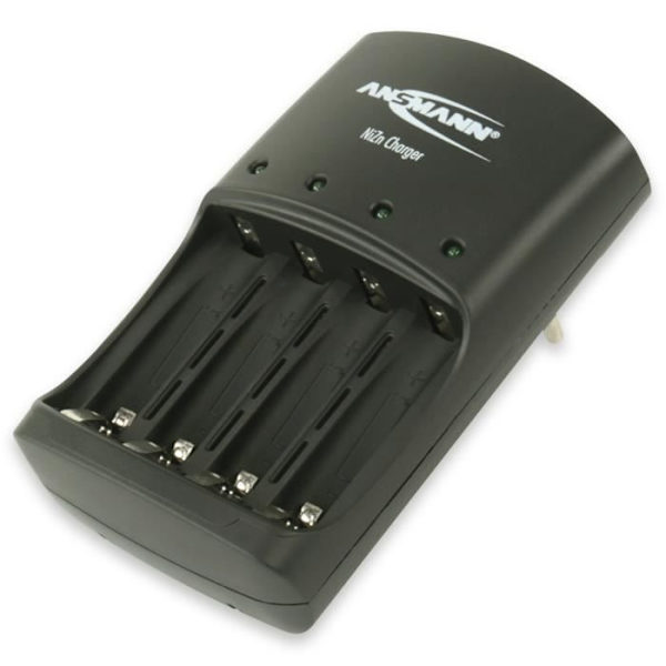 Laddare för runda NiZn LR03 (AAA) och LR6 (AA) batterier