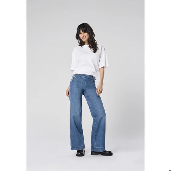 Only Madison damjeans mellanblå denim 29/32