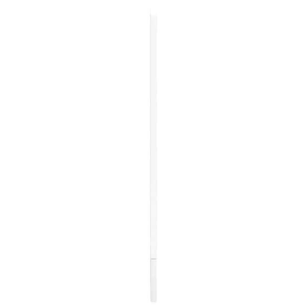 vidaXL Diskbords-panel Kalmar vit 45x1,5x57 cm 853647